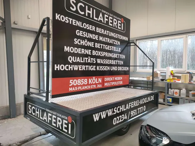 Anhänger Folierung