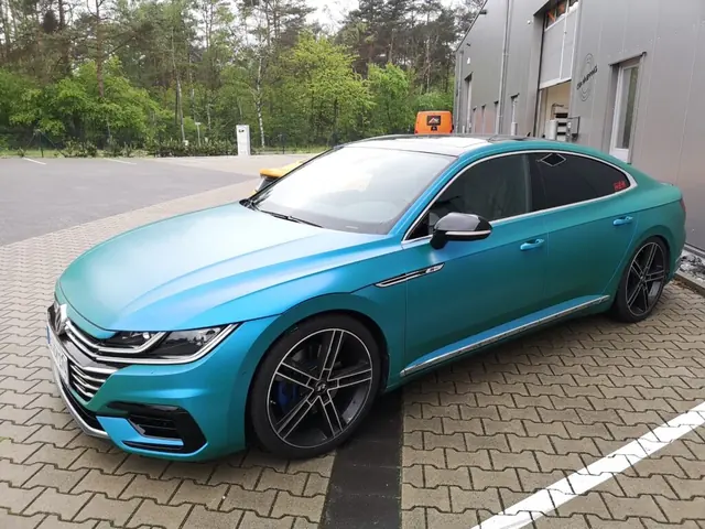 Vollfolierung PKW – Blau